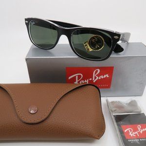 Ray-Ban RB 2132 6052 52mm Matte Black New Wayfarer